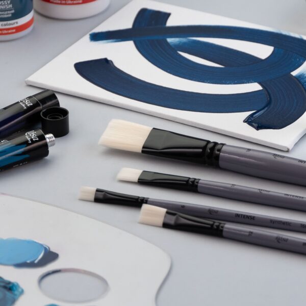 Синтетика овальна, INTENSE 1668FR, д.р. пензель ROSA