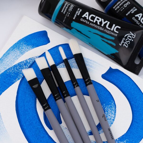 Синтетика овальна, INTENSE 1668FR, д.р. пензель ROSA