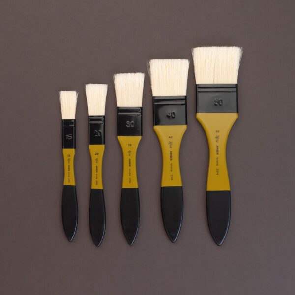 Bristle Fleyts Brush, AMBER 2306, Short Handle, ROSA