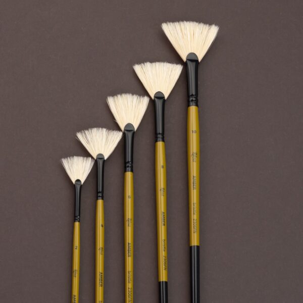 Bristle Fleyts Brush, AMBER 2306, Short Handle, ROSA