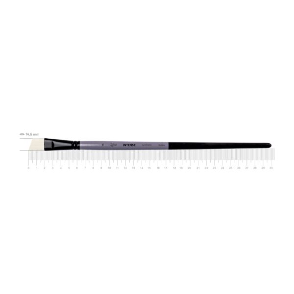 Synthetic Oval Brush, INTENSE 1668FR, Long Handle, ROSA