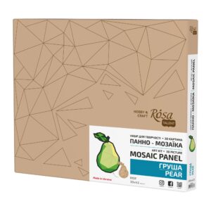 Art Kit 3D Picture Panel Mosaic "Butterfly", MDF, 43x30 cm, ROSA Talent