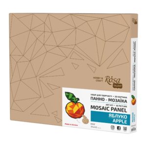 Art Kit 3D Picture Panel Mosaic "Butterfly", MDF, 43x30 cm, ROSA Talent