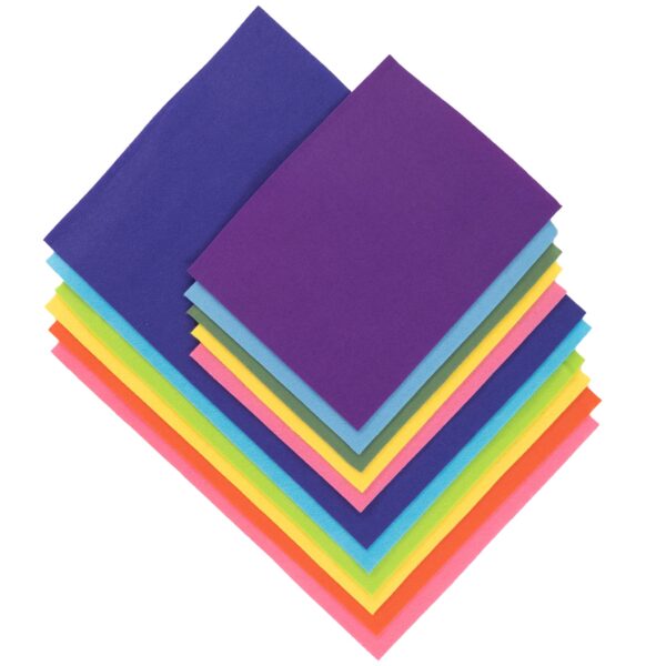 Felt of sheet (polyester), 21,5x28 cm,180g/m2, ROSA Talent