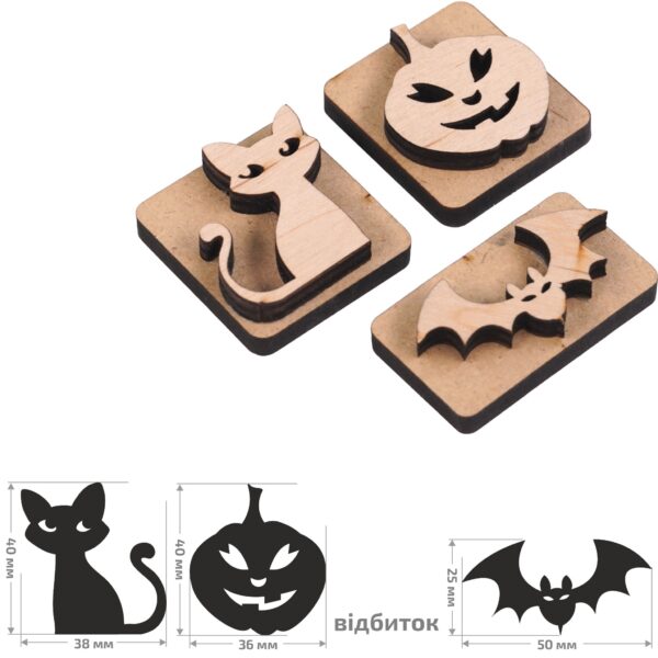 Stamps for block printing ROSA TALENT