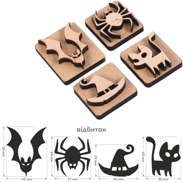 Stamps for block printing ROSA TALENT