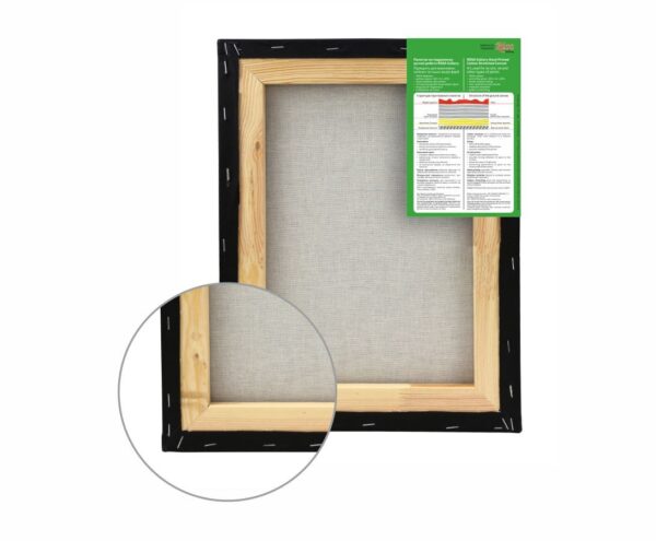 Полотно на підрамнику, Дрібне зерно, кольоровий грунт, бавовна ROSA Gallery