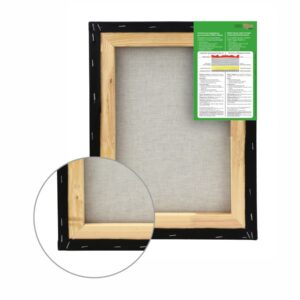 Stretched Canvas, extra fine grain, color prime, cotton ROSA Gallery