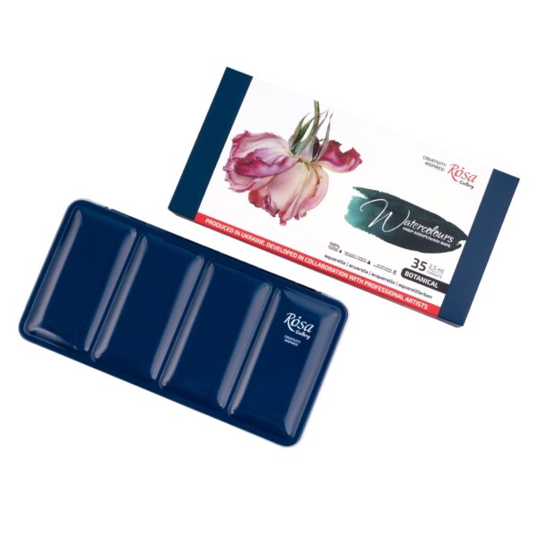 Набір акварельних фарб "Класика" 12 кольорів ROSA Gallery