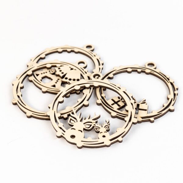 Набори заготовок на підставці „Зимова тематика“ фанера ROSA TALENT