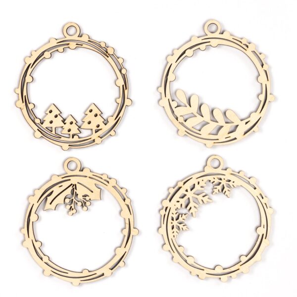 Набори заготовок на підставці „Зимова тематика“ фанера ROSA TALENT