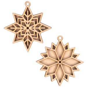 Sets of workpieces on the "Winter themes" plywood stand ROSA TALENT