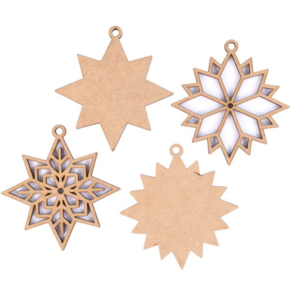 Набори заготовок на підставці „Зимова тематика“ фанера ROSA TALENT