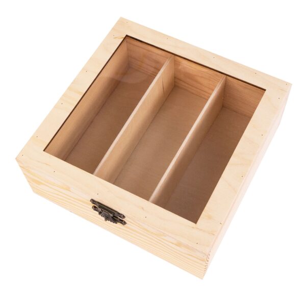 Скринька для чаю 4 комірки МДФ ROSA TALENT