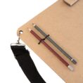 Sketch-Board with magnetic clip with strap, MDF