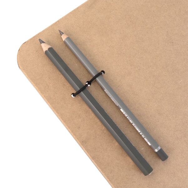 Sketch-Board with magnetic clip  MDF ROSA Studio