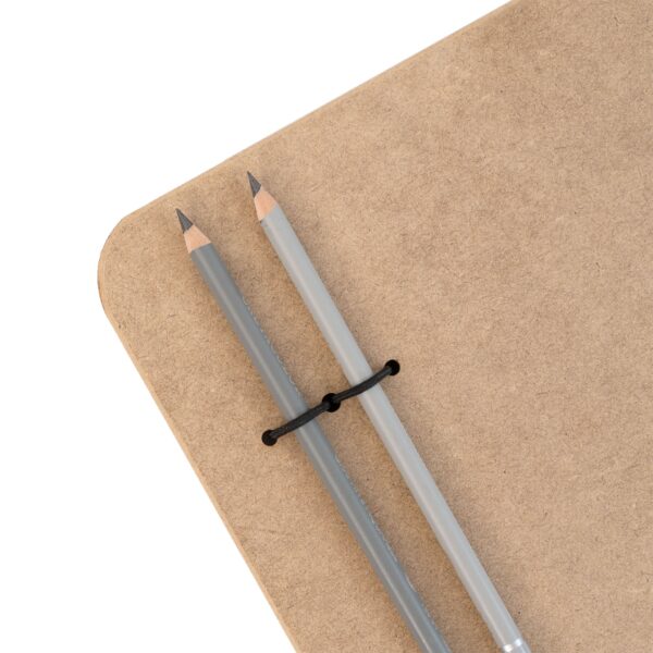 Sketch-Board with magnetic clip  MDF ROSA Studio