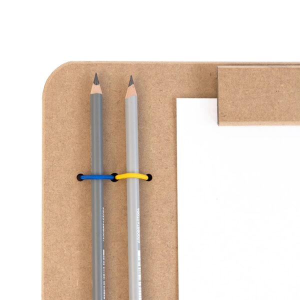 Sketch-Board with magnetic clip  MDF ROSA Studio