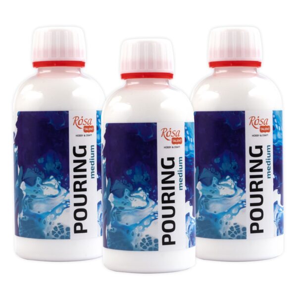 Pouring medium for acrylic paints, ROSA TALENT