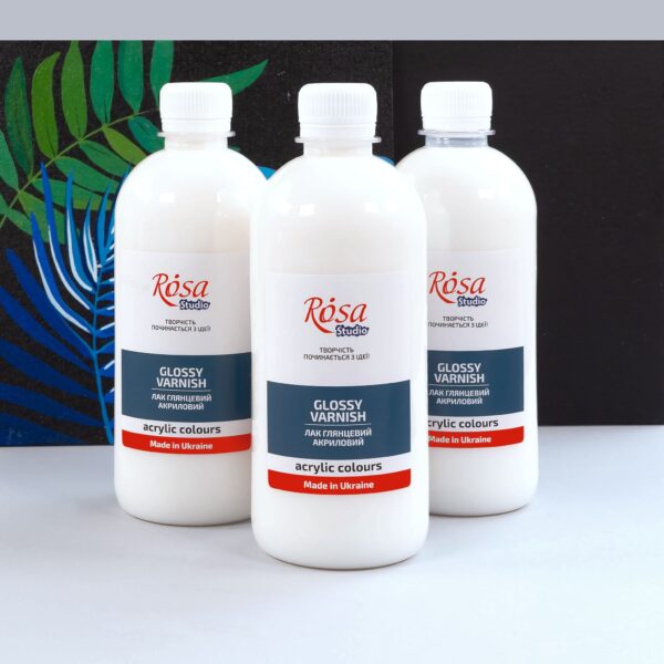 Лак акриловий глянцевий ROSA Studio