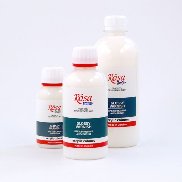 Лак акриловий глянцевий ROSA Studio
