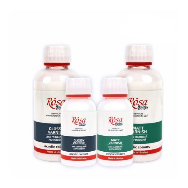 Лак акриловий глянцевий ROSA Studio
