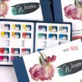 Watercolours sets BOTANICAL  ROSA Gallery