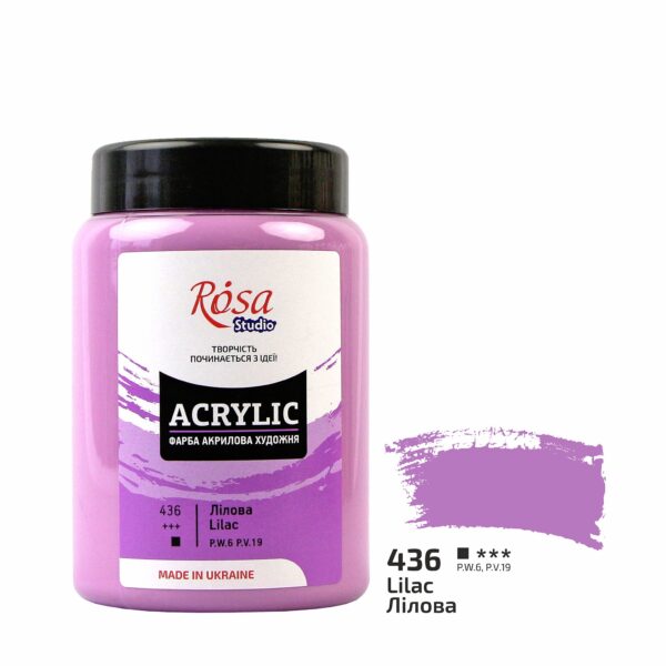 Фарба акрилова 400мл ROSA Studio