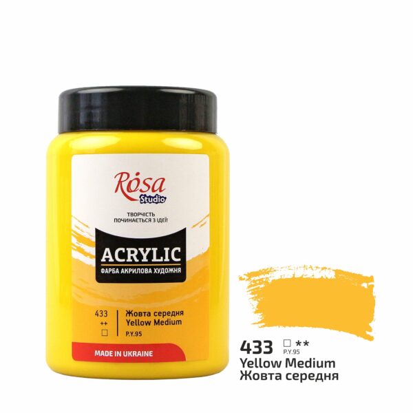 Фарба акрилова 400мл ROSA Studio