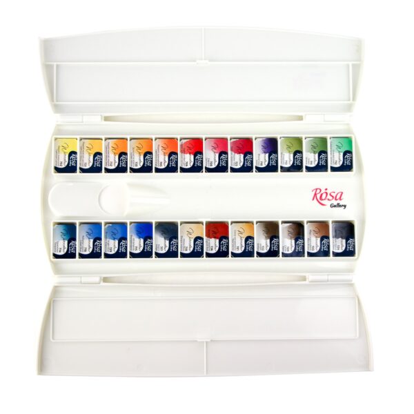Набір акварельних фарб "Класика" 12 кольорів ROSA Gallery
