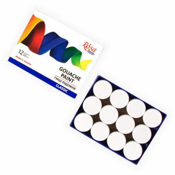 Набір гуашевих фарб ROSA Studio 9х20мл