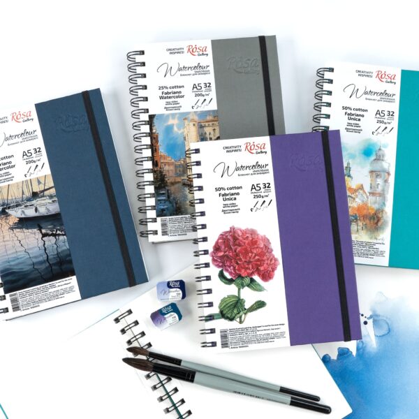 ROSA Gallery Notebooks for Watercolors