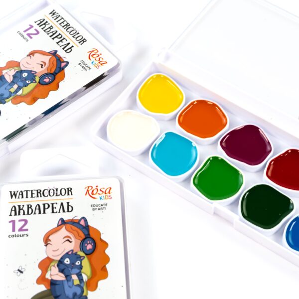 Sets of gouache paints Cats ROSA Kids