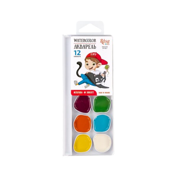 Sets of gouache paints Cats ROSA Kids