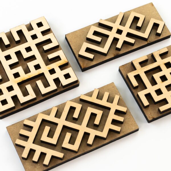 Stamps for block printing ROSA TALENT