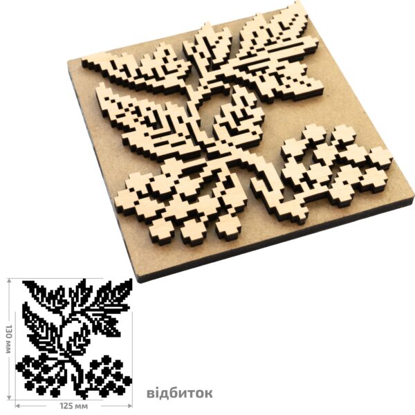 Stamps for block printing ROSA TALENT