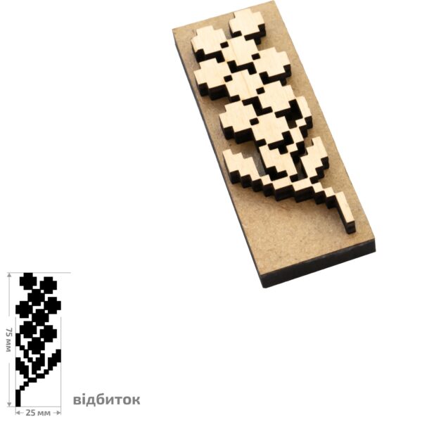 Stamps for block printing ROSA TALENT