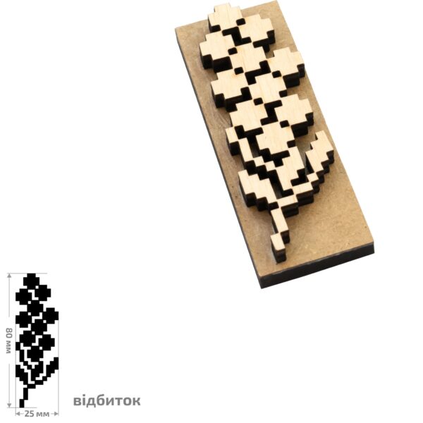 Stamps for block printing ROSA TALENT