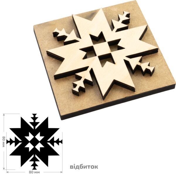 Stamps for block printing ROSA TALENT