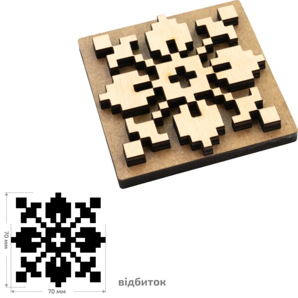 Stamps for block printing ROSA TALENT