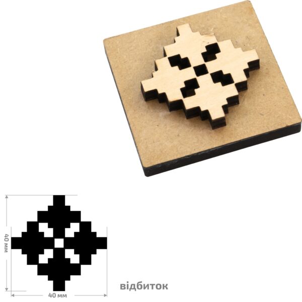 Stamps for block printing ROSA TALENT