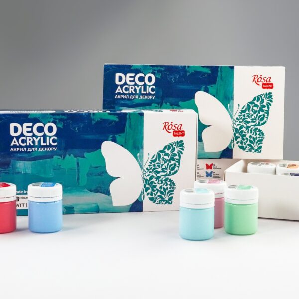 Фарби матові 12кол 20мл ROSA TALENT