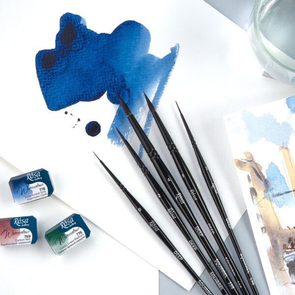 Білка кругла, DEEP 198, к.р. пензель ROSA