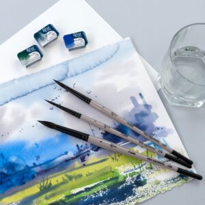 Мікс білка кругла, FLOW 138, к.р. пензель ROSA