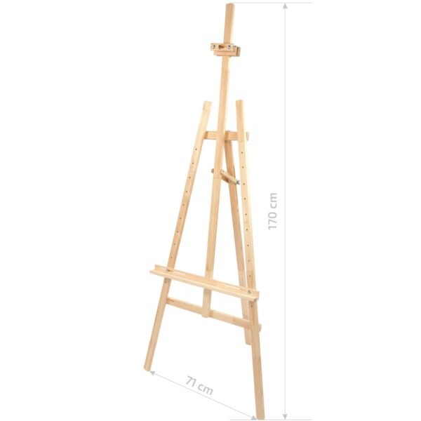 Studio easel №41, Lyra, pine, 71х80х170сm ROSA Studio