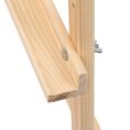 Studio easel №41, Lyra, pine, 71х80х170сm ROSA Studio