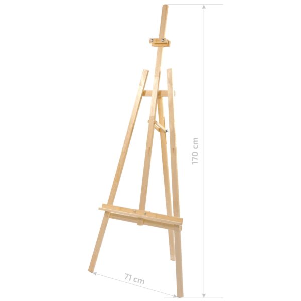 Studio easel №41 А, Lyra, pine, 71х80х170сm ROSA Studio