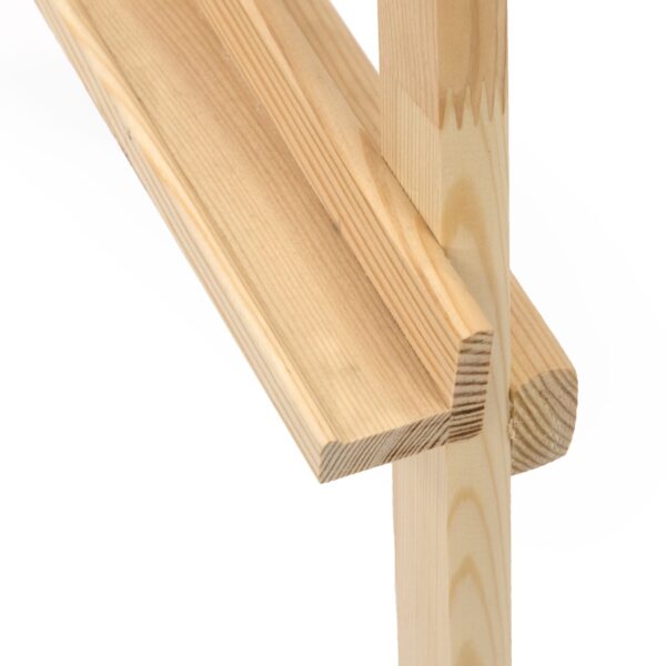 Studio easel №41 А, Lyra, pine, 71х80х170сm ROSA Studio