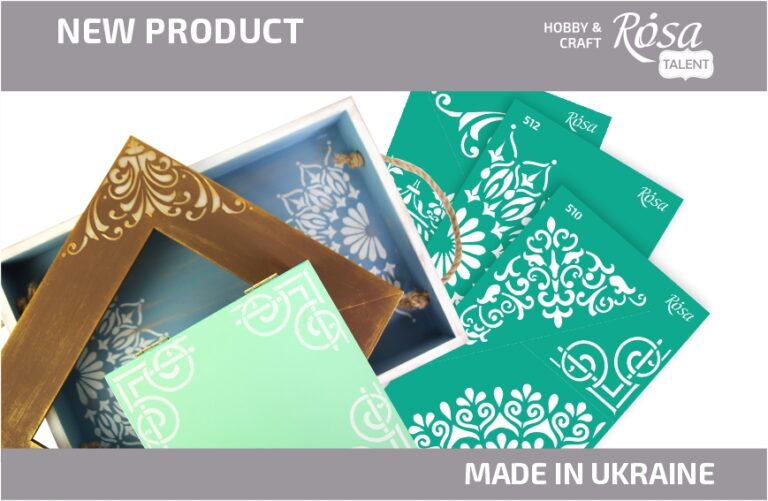New: Three new series of ROSA Talent stencils