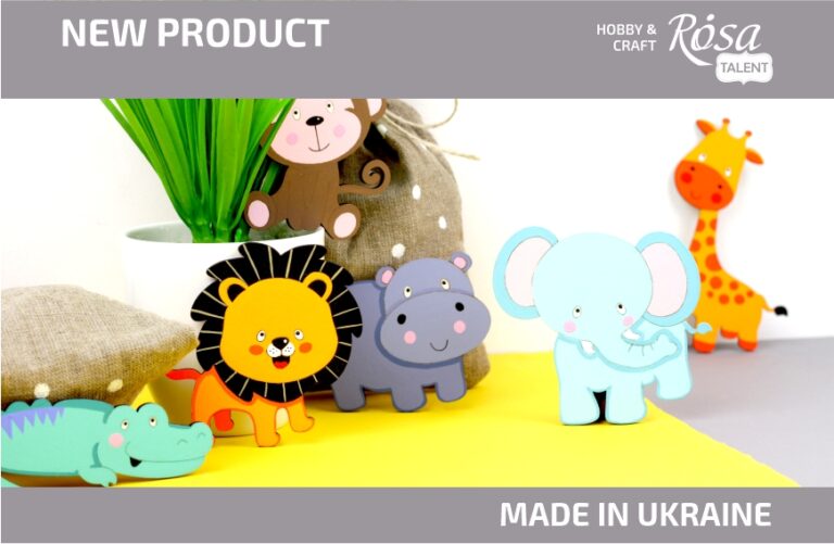 New: Sets of blanks for painting Animals